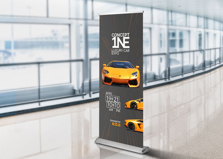 deluxe retractable banners